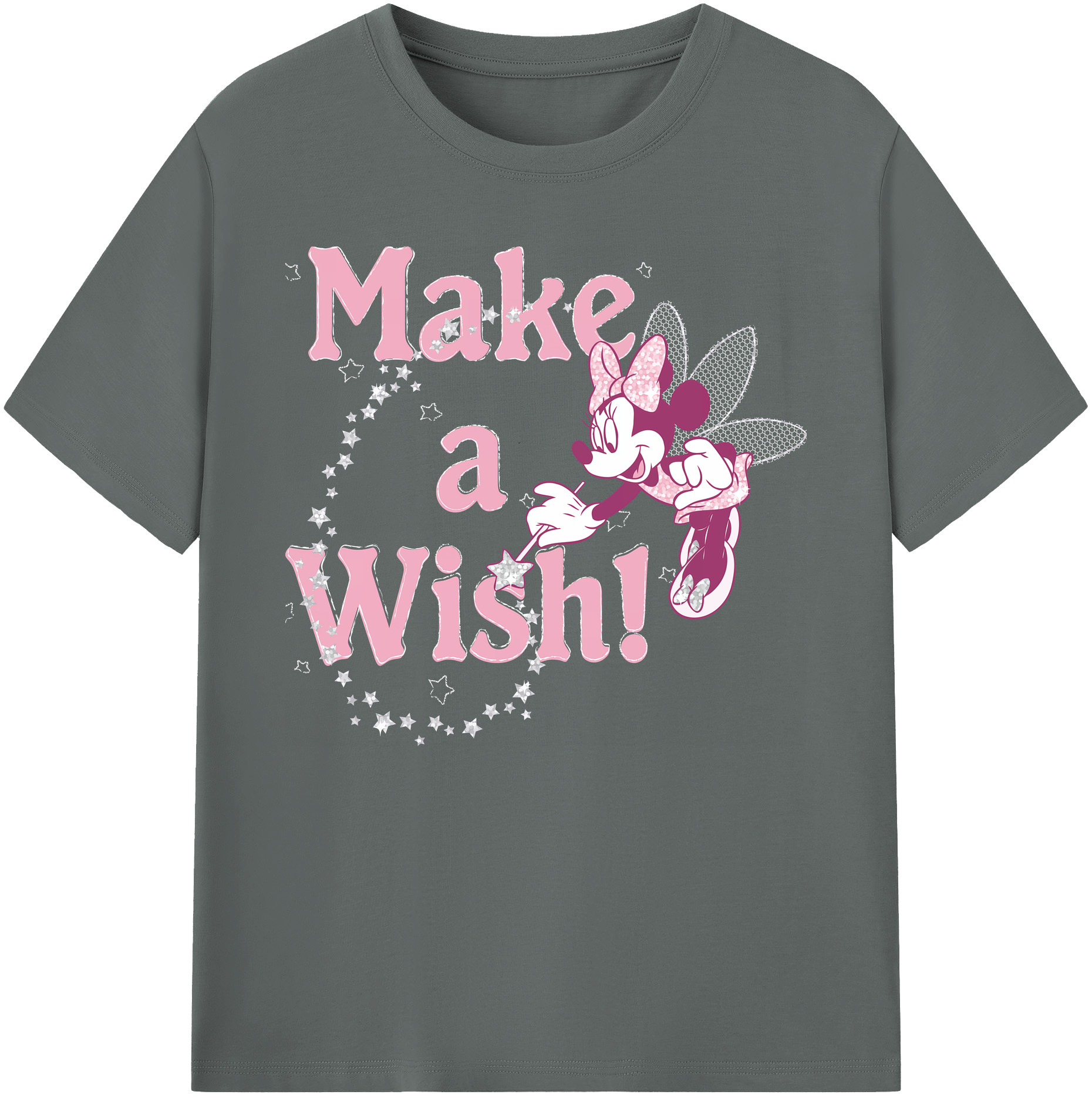 ミッキーマウス Mickey Mouse 綿100％ メンズ半袖Tシャツ｜肌触りやわらか＆通気性